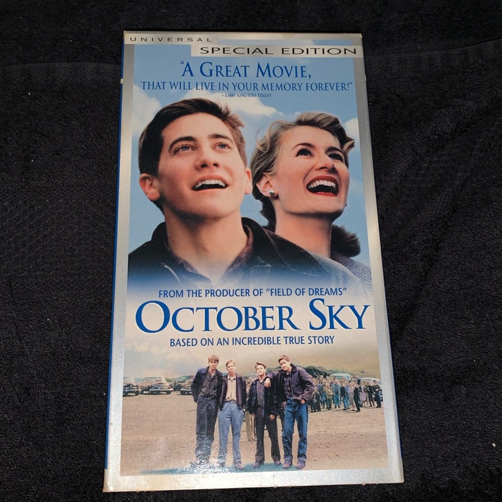 October Sky VHS